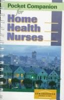 Tapa de Pocket companion for home health nurses