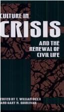Tapa de Culture in Crisis and the Renewal of Civil Life