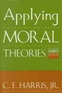 Tapa de Applying moral theories