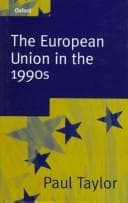 Tapa de The European Union in the 1990s
