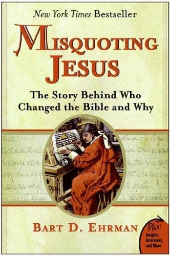 Tapa de Misquoting Jesus