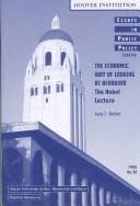 Tapa de The economic way of looking at behavior