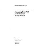 Tapa de Managing price risks in the Pakistan wheat market