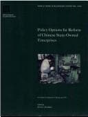 Tapa de Policy options for reform of Chinese state-owned enterprises