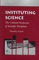 Tapa de Instituting science