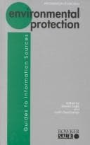 Tapa de Information sources in environmental protection