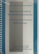 Tapa de Manual of clinical psychopharmacology