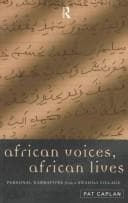 Tapa de African voices, African lives