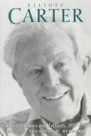 Tapa de Elliott Carter