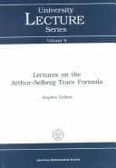 Tapa de Lectures on the Arthur-Selberg trace formula
