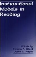 Tapa de Instructional models in reading