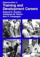 Tapa de Opportunities in training & development careers