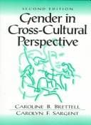 Tapa de Gender in cross-cultural perspective