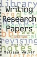 Tapa de Writing research papers