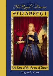 Tapa de Elizabeth I, red rose of the House of Tudor