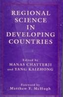 Tapa de Regional science in developing countries