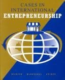 Tapa de Cases in international entrepreneurship