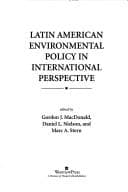 Tapa de Latin American Environmental Policy In International Perspective (Latin America in Global Perspective)