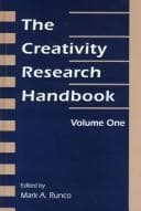 Tapa de The creativity research handbook