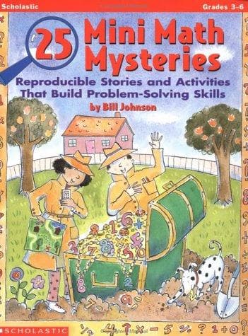 Tapa de 25 Mini Math Mysteries (Grades 4-6)