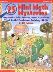 Tapa de 25 Mini Math Mysteries (Grades 4-6)