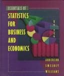 Tapa de Essentials of statistics for business and economics