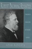 Tapa de Robert Browning revisited