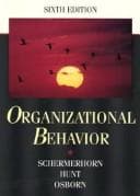 Tapa de Organizational behavior