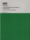 Tapa de Unconditional demand for health care in Cote d'Ivoire