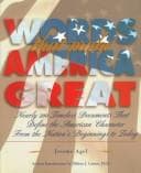 Tapa de Words that make America great