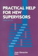Tapa de Practical help for new supervisors