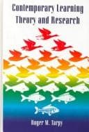 Tapa de Contemporary learning theory and research