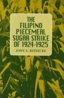 Tapa de The Filipino piecemeal sugar strike of 1924-1925