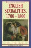 Tapa de English Sexualities, 1700-1800