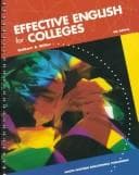 Tapa de Effective English for colleges