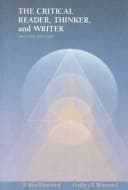 Tapa de The critical reader, thinker, and writer