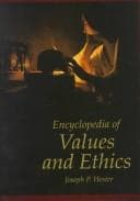 Tapa de Encyclopedia of values and ethics /Joseph P. Hester