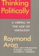 Tapa de Thinking politically