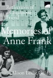 Tapa de Memories of Anne Frank