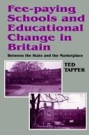 Tapa de Fee-paying schools and educational change in Britain