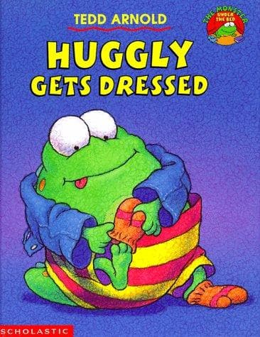 Tapa de Huggly Gets Dressed (The Monster Under the Bed)
