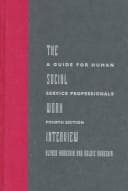 Tapa de The social work interview
