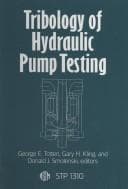 Tapa de Tribology of hydraulic pump testing
