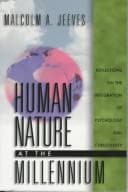 Tapa de Human nature at the millennium