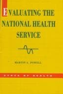 Tapa de Evaluating the National Health Service
