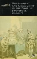 Tapa de Government and community in the English provinces, 1700-1870