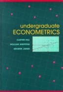 Tapa de Undergraduate econometrics