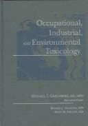 Tapa de Occupational, industrial, and environmental toxicology