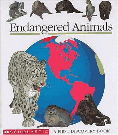 Tapa de Endangered animals