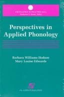 Tapa de Perspectives in applied phonology